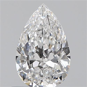 Picture of 0.50 Carats, Pear D Color, VS2 Clarity and Certified by GIA