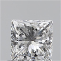0.60 quilates, Princesa , Color D, claridad VS1 y certificado por GIA