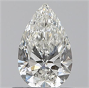 0.50 Carats, Pear H Color, VS2 Clarity and Certified by GIA