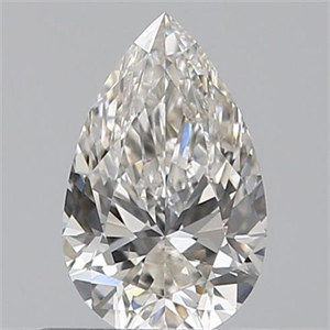 Picture of 0.50 Carats, Pear I Color, VVS1 Clarity and Certified by GIA