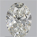 0.61 Carats, Oval I Color, SI2 Clarity and Certified by GIA