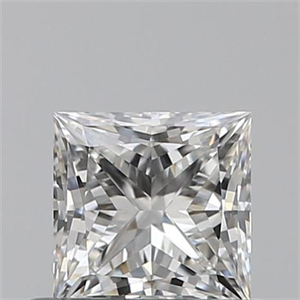 Picture of 0.51 Carats, Princess G Color, VVS2 Clarity and Certified by GIA