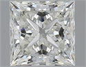 1.51 Carats, Princess J Color, VVS2 Clarity and Certified by GIA