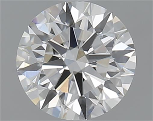 Picture of 1.01 Carats, Round with Excellent Cut, H Color, VVS1 Clarity and Certified by GIA