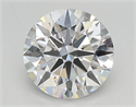 Del inventario de diamantes de laboratorio, 2.66 quilates, Redondo , Color F, claridad vs1 y certificado IGI
