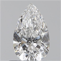 0.50 Carats, Pear F Color, VS1 Clarity and Certified by GIA