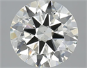 3.00 quilates, Redondo Ideal, Color M, claridad VS2 y certificado por GIA