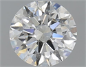1.01 Carats, Round with Excellent Cut, I Color, SI2 Clarity and Certified by GIA