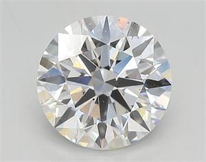 Picture of Lab Created Diamond 2.10 Carats, Round with ideal Cut, D Color, vs2 Clarity and Certified by IGI