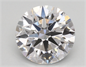Del inventario de diamantes de laboratorio, 2.07 quilates, Redondo , Color D, claridad vs1 y certificado IGI