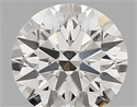 Del inventario de diamantes de laboratorio, 1.87 quilates, Redondo , Color E, claridad vvs2 y certificado IGI
