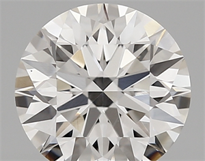 Picture of Lab Created Diamond 1.78 Carats, Round with ideal Cut, D Color, vs1 Clarity and Certified by IGI