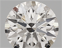 Lab Created Diamond 1.73 Carats, Round with ideal Cut, E Color, vvs2 Clarity and Certified by IGI