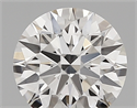 Del inventario de diamantes de laboratorio, 1.24 quilates, Redondo , Color D, claridad vvs2 y certificado IGI