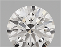 Lab Created Diamond 1.11 Carats, Round with ideal Cut, D Color, vs1 Clarity and Certified by IGI