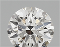 Lab Created Diamond 1.02 Carats, Round with ideal Cut, D Color, vvs2 Clarity and Certified by IGI