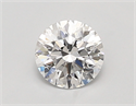Lab Created Diamond 0.74 Carats, Round with excellent Cut, D Color, vvs2 Clarity and Certified by IGI
