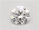 Lab Created Diamond 0.73 Carats, Round with excellent Cut, D Color, vvs2 Clarity and Certified by IGI