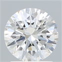 Lab Created Diamond 1.64 Carats, Round with Excellent Cut, D Color, VS1 Clarity and Certified by IGI
