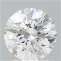 Del inventario de diamantes de laboratorio, 2.17 quilates, Redondo , Color D, claridad VVS2 y certificado IGI