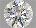 Lab Created Diamond 1.05 Carats, Round with ideal Cut, G Color, vs2 Clarity and Certified by IGI
