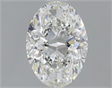 1.20 Carats, Oval H Color, SI1 Clarity and Certified by GIA