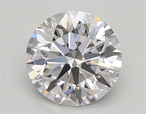 Picture of Lab Created Diamond 0.97 Carats, Round with ideal Cut, D Color, vvs2 Clarity and Certified by IGI