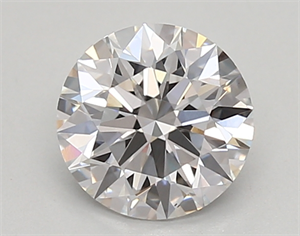 Picture of Lab Created Diamond 0.96 Carats, Round with ideal Cut, D Color, vs1 Clarity and Certified by IGI