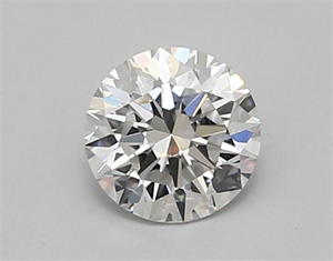 Picture of Lab Created Diamond 0.92 Carats, Round with excellent Cut, D Color, vvs2 Clarity and Certified by IGI
