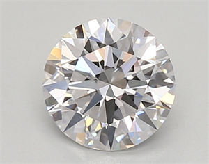 Picture of Lab Created Diamond 0.85 Carats, Round with ideal Cut, D Color, vvs2 Clarity and Certified by IGI