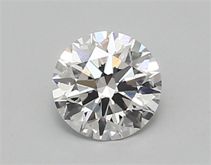 Picture of Lab Created Diamond 0.85 Carats, Round with ideal Cut, D Color, vs1 Clarity and Certified by IGI