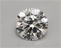 Lab Created Diamond 0.83 Carats, Round with ideal Cut, D Color, vvs2 Clarity and Certified by IGI