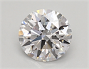 Lab Created Diamond 0.73 Carats, Round with ideal Cut, D Color, vvs2 Clarity and Certified by IGI