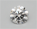 Del inventario de diamantes de laboratorio, 0.73 quilates, Redondo , Color D, claridad si1 y certificado IGI