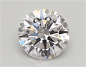 Lab Created Diamond 0.70 Carats, Round with ideal Cut, D Color, vvs2 Clarity and Certified by IGI