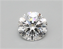 Lab Created Diamond 0.70 Carats, Round with ideal Cut, D Color, vvs2 Clarity and Certified by IGI