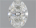 1.20 Carats, Oval H Color, SI1 Clarity and Certified by GIA