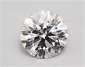 Lab Created Diamond 0.97 Carats, Round with ideal Cut, D Color, vs1 Clarity and Certified by IGI