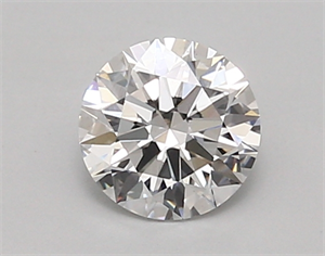 Picture of Lab Created Diamond 0.90 Carats, Round with ideal Cut, D Color, vvs2 Clarity and Certified by IGI