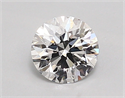 Lab Created Diamond 0.87 Carats, Round with ideal Cut, D Color, vvs2 Clarity and Certified by IGI