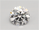 Del inventario de diamantes de laboratorio, 0.74 quilates, Redondo , Color D, claridad vvs2 y certificado IGI