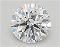 Lab Created Diamond 0.70 Carats, Round with ideal Cut, D Color, vs1 Clarity and Certified by IGI