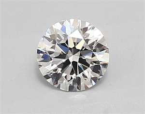 Picture of Lab Created Diamond 0.70 Carats, Round with ideal Cut, D Color, vs1 Clarity and Certified by IGI