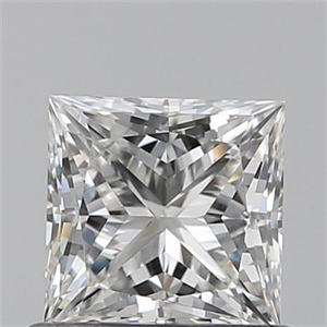 Picture of 0.70 Carats, Princess G Color, VVS2 Clarity and Certified by GIA