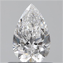 0.50 Carats, Pear D Color, VS1 Clarity and Certified by GIA