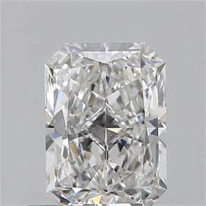 Picture of 0.50 Carats, Radiant F Color, VVS1 Clarity and Certified by GIA