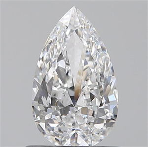 Picture of 0.63 Carats, Pear D Color, VS2 Clarity and Certified by GIA