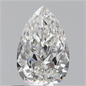 0.50 Carats, Pear F Color, VS1 Clarity and Certified by GIA