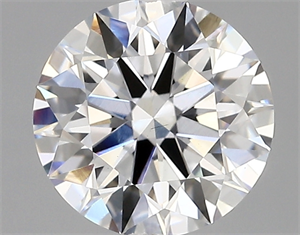 Picture of Lab Created Diamond 2.06 Carats, Round with ideal Cut, D Color, vs1 Clarity and Certified by IGI