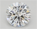 Del inventario de diamantes de laboratorio, 0.74 quilates, Redondo , Color D, claridad vvs2 y certificado IGI